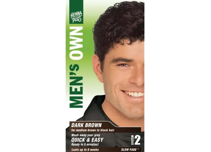 Hennaplus - Men's Own Hair Colour Dark Brown | 80 mL