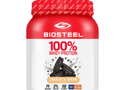 Biosteel - 100% Whey Protein - Cookies 'N' Cream Flavour | 420 g