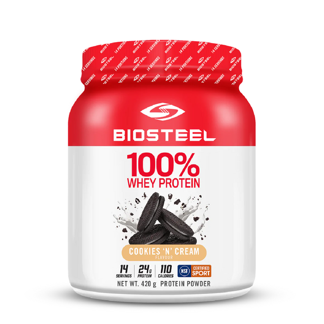 Biosteel - 100 % protéines de lactosérum - Saveur Cookies 'N' Cream | 420g