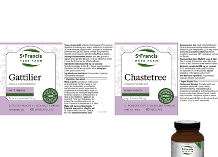 St. Francis - Chastetree Capsules | 60 Capsules