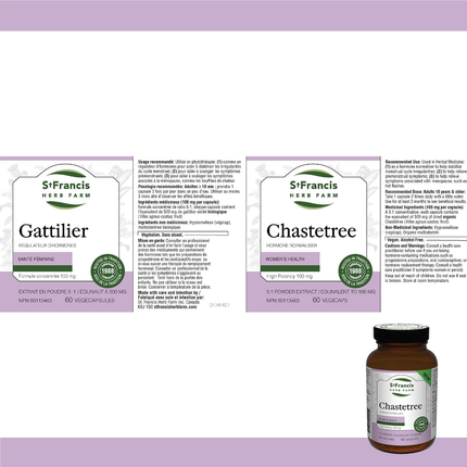 St. Francis - Chastetree Capsules | 60 Capsules