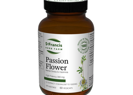 St. Francis - Passion Flower Capsules | 60 Capsules