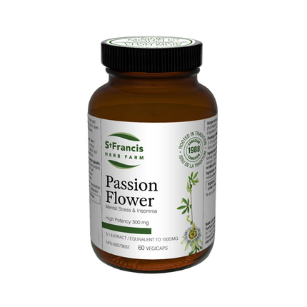 St. Francis - Passion Flower Capsules | 60 Capsules