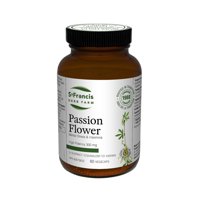 St. Francis - Passion Flower Capsules | 60 Capsules