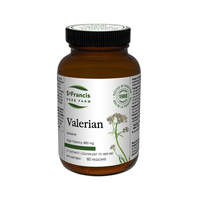 St. Francis - Valerian Capsules | 60 Capsules