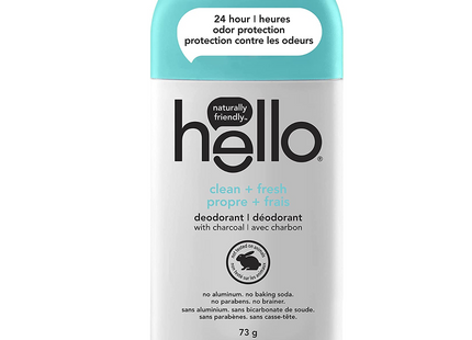Hello - Naturally Friendly Deodorant with Shea Butter - Sage + Eucalyptus Scent | 73 g
