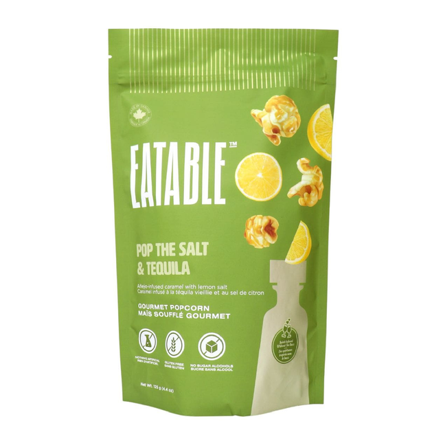 Eatable - Pop The Salt & Tequila | 125 g 6 Pk