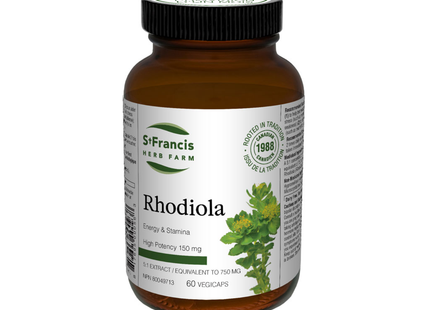 St. Francis - Rhodiola Capsules | 60 Capsules