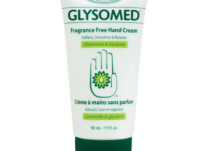 Glysomed - Fragrance Free Hand Cream with Chamomile & Glycerine | 50 ml