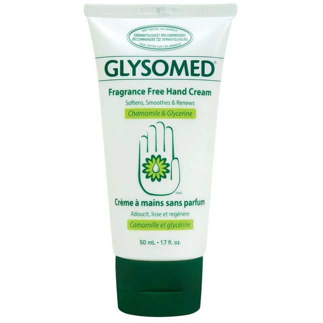 Glysomed - Crème pour les mains sans parfum à la camomille et à la glycérine | 50 ml