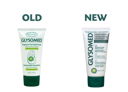 Glysomed - Crème pour les mains sans parfum à la camomille et à la glycérine | 50 mL