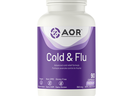 AOR - Cold & Flu Advanced Formula | 90 Capsules