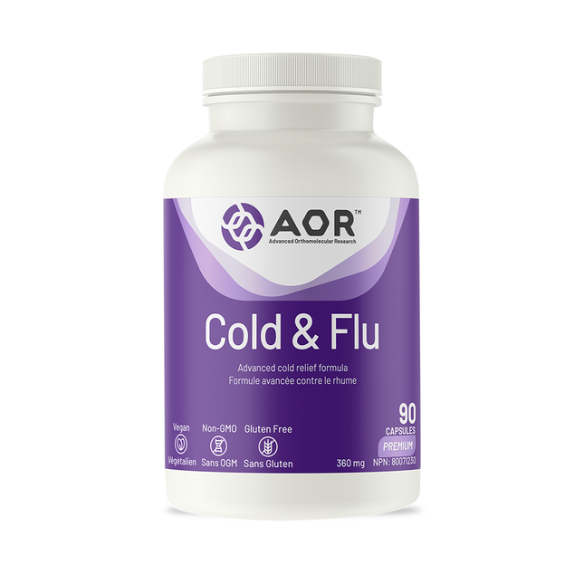 AOR - Cold & Flu Advanced Formula | 90 Capsules