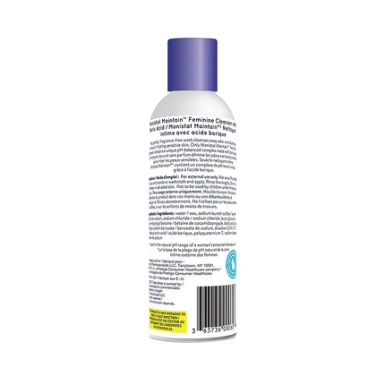 Monistat - Maintain Feminine Cleanser With Boric Acid | 296 mL