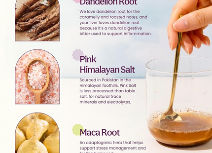 Blume - Superfood Latte, mélange caramel salé | 100 g