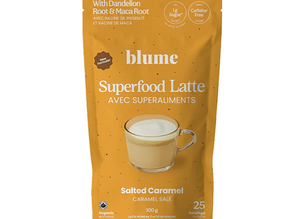 Blume - Superfood Latte, mélange caramel salé | 100 g