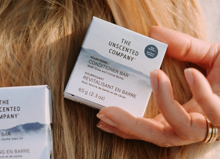 The Unscented Co. - Après-shampoing solide sans parfum | 65 g