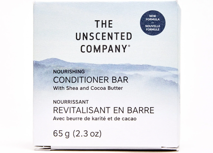 The Unscented Co. - Après-shampoing solide sans parfum | 65 g