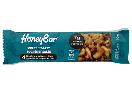 HoneyBar - Sweet & Salty - 7g of Protein | 40 g