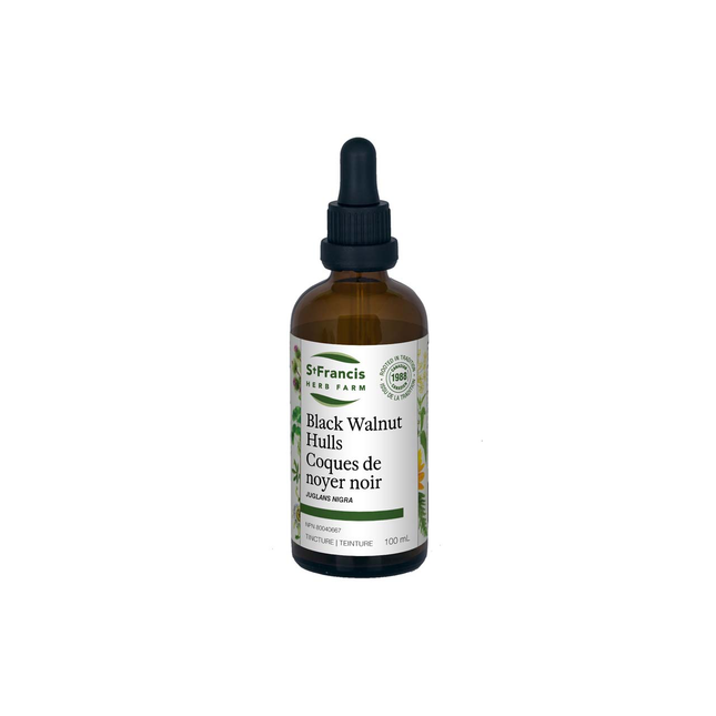 St Francis - Herb Farm Tincture - Black Walnut Hulls