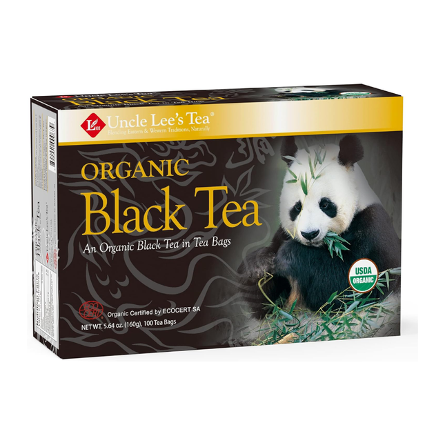 Thé noir biologique oncle Lee | 100 sachets