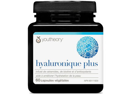 Youtheory - Hyaluronic Plus | 60 gélules végétariennes