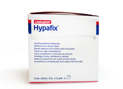 Hypafix - Pansement adhésif non tissé sans latex | 5 cm x 10 m