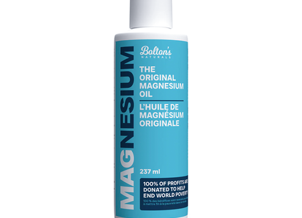 Bolton's Naturals - Huile de magnésium originale | 237 ml