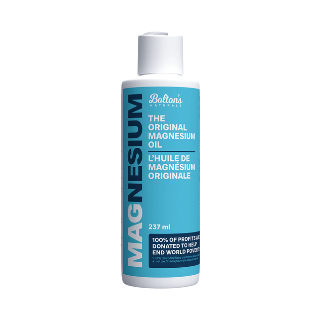 Bolton's Naturals - Huile de magnésium originale | 237 ml