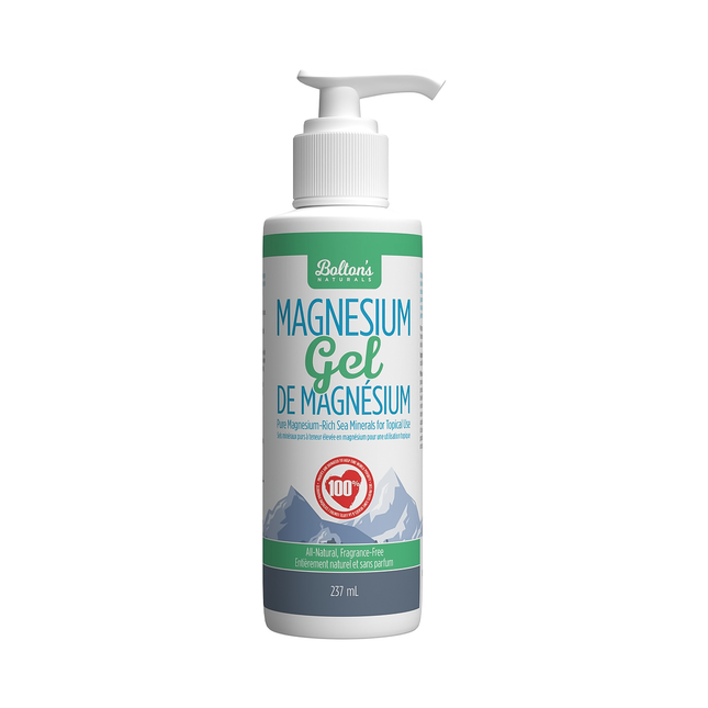 Bolton's Naturals - Gel topique de magnésium | 237 ml