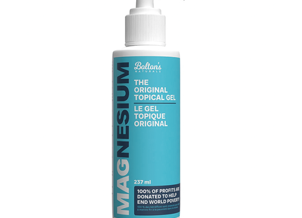 Bolton's Naturals - Gel topique de magnésium | 237 ml