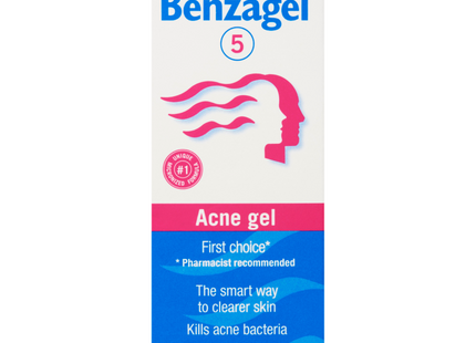 Benzagel - 5 Acne Gel - Benzoyl Peroxide 5 % | 30g