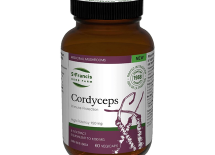 Capsules de Cordyceps de Saint-François | 60 capsules