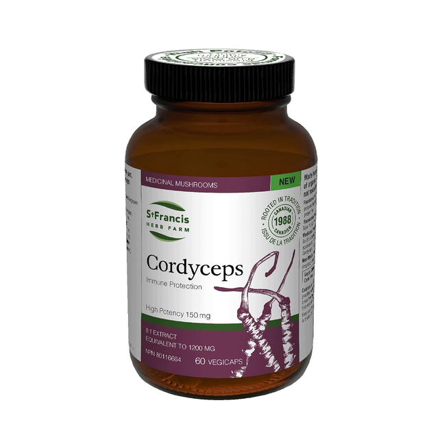 Capsules de Cordyceps de Saint-François | 60 capsules