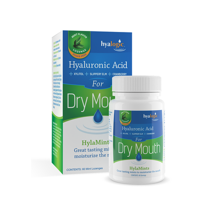 Hyalogic - Hylamints pour la bouche sèche | 60 unités