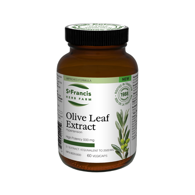 Extrait de feuille d'olivier de Saint-François | 60 capsules