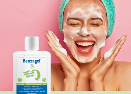 Benzagel - 5 Acne Wash Benzoyl Peroxide 5% | 85 mL