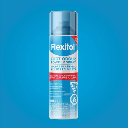 Flexitol - Foot Odour Powder Spray 24HR