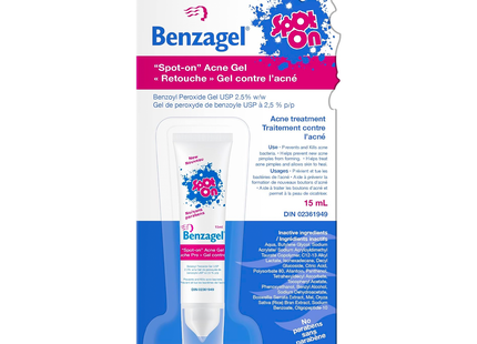 Benzagel - Spot On Acne Gel | 15 mL