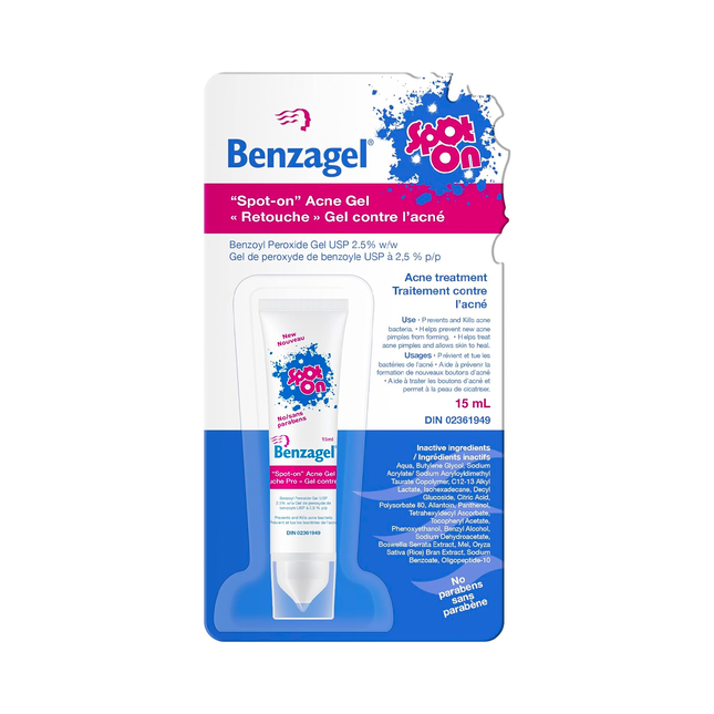 Benzagel - Spot On Acne Gel | 15 mL
