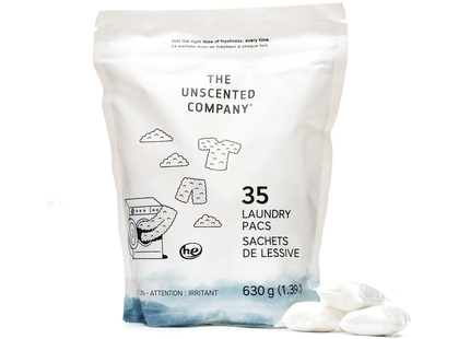 The Unscented Co. - Lessive en pastilles | 35 pastilles