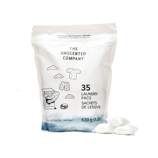The Unscented Co. - Laundry Pacs | 35 Pacs