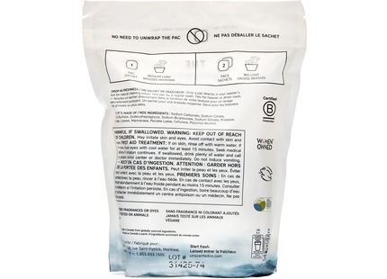 The Unscented Co. - Lessive en pastilles | 35 pastilles