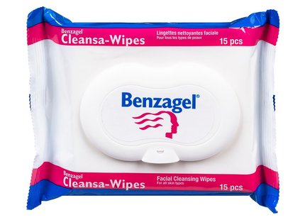 Benzagel - Cleansa-Wipes | 15 Wipes