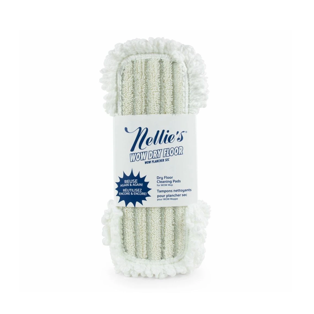 Nellie's - Recharges pour balai à franges Wow Mop | Lot de 2