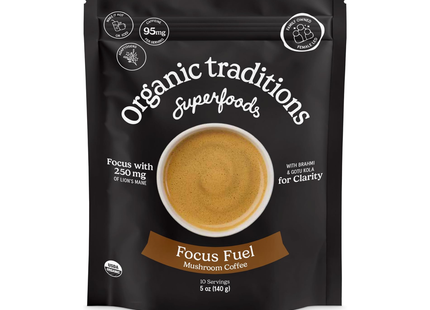 Organic Traditions - Focus Fuel Coffee | 140 g