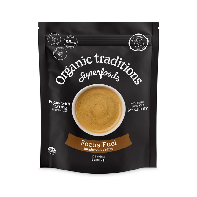 Organic Traditions - Focus Fuel Coffee | 140 g