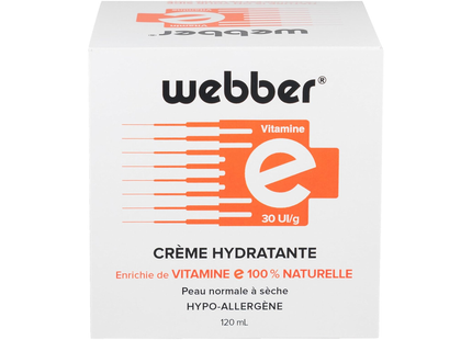 Webber - Vitamin E Moisture Cream | 120 mL