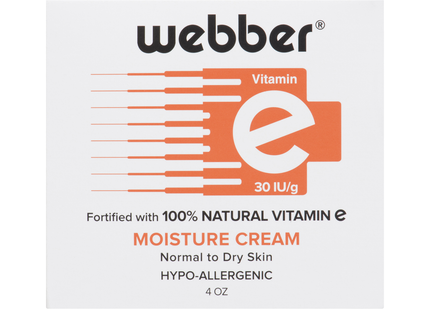 Webber - Vitamin E Moisture Cream | 120 mL