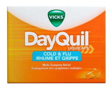 Vicks DayQuil Cold & FLu Daytime Relief LiquiCaps | 24 Liquid Capsules